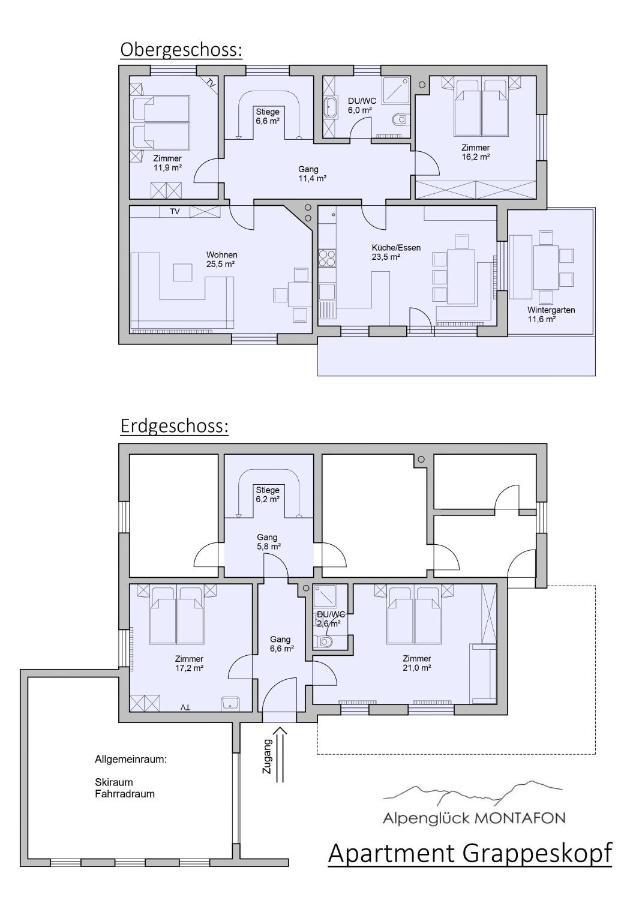 Apartament Alpenglueck Montafon St. Gallenkirch Zewnętrze zdjęcie
